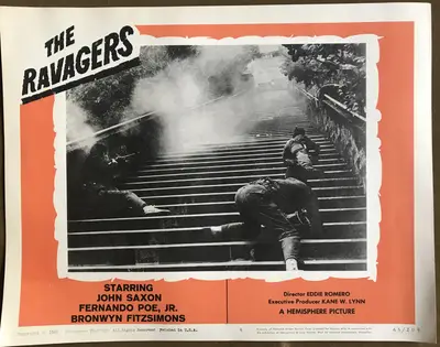 Ravagers Lobby Card Set Of 8 image 7