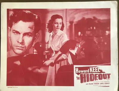Hideout AKA The Small Voice Lobby Card Lot of 4 image 4