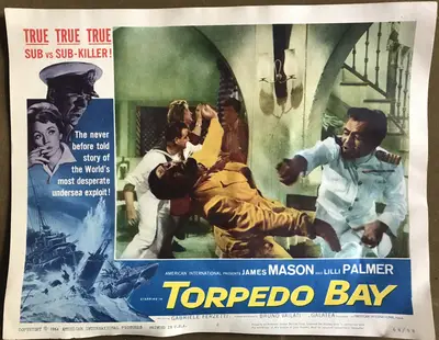 Torpedo Bay Lobby Card Set Of 8 image 3
