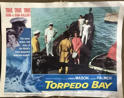 Torpedo Bay Lobby Card Set Of 8 image 4
