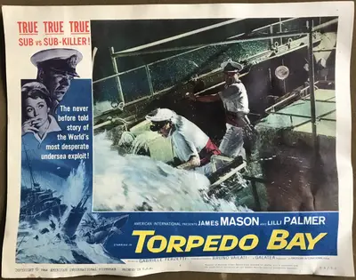 Torpedo Bay Lobby Card Set Of 8 image 5