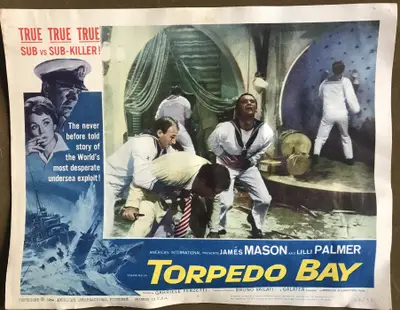 Torpedo Bay Lobby Card Set Of 8 image 6