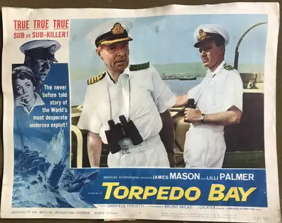 Torpedo Bay Lobby Card Set Of 8 image 7