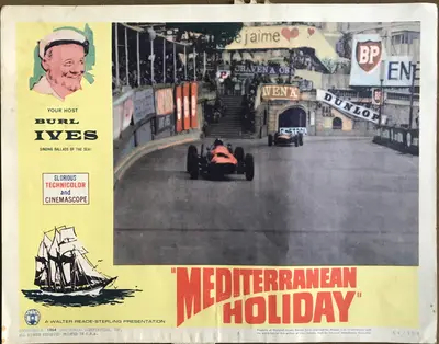 Mediterranean Holiday Lobby Card Set Of 8 image 1