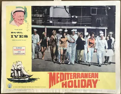 Mediterranean Holiday Lobby Card Set Of 8 image 2