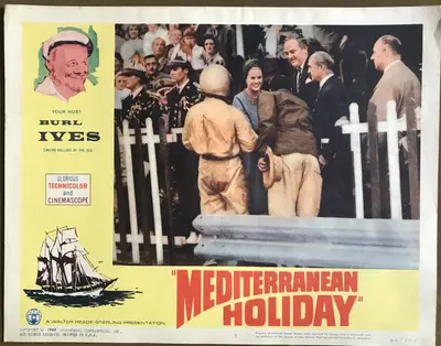 Mediterranean Holiday Lobby Card Set Of 8 image 5