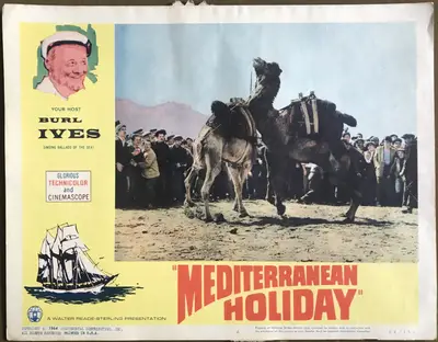 Mediterranean Holiday Lobby Card Set Of 8 image 6