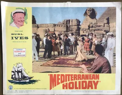 Mediterranean Holiday Lobby Card Set Of 8 image 8