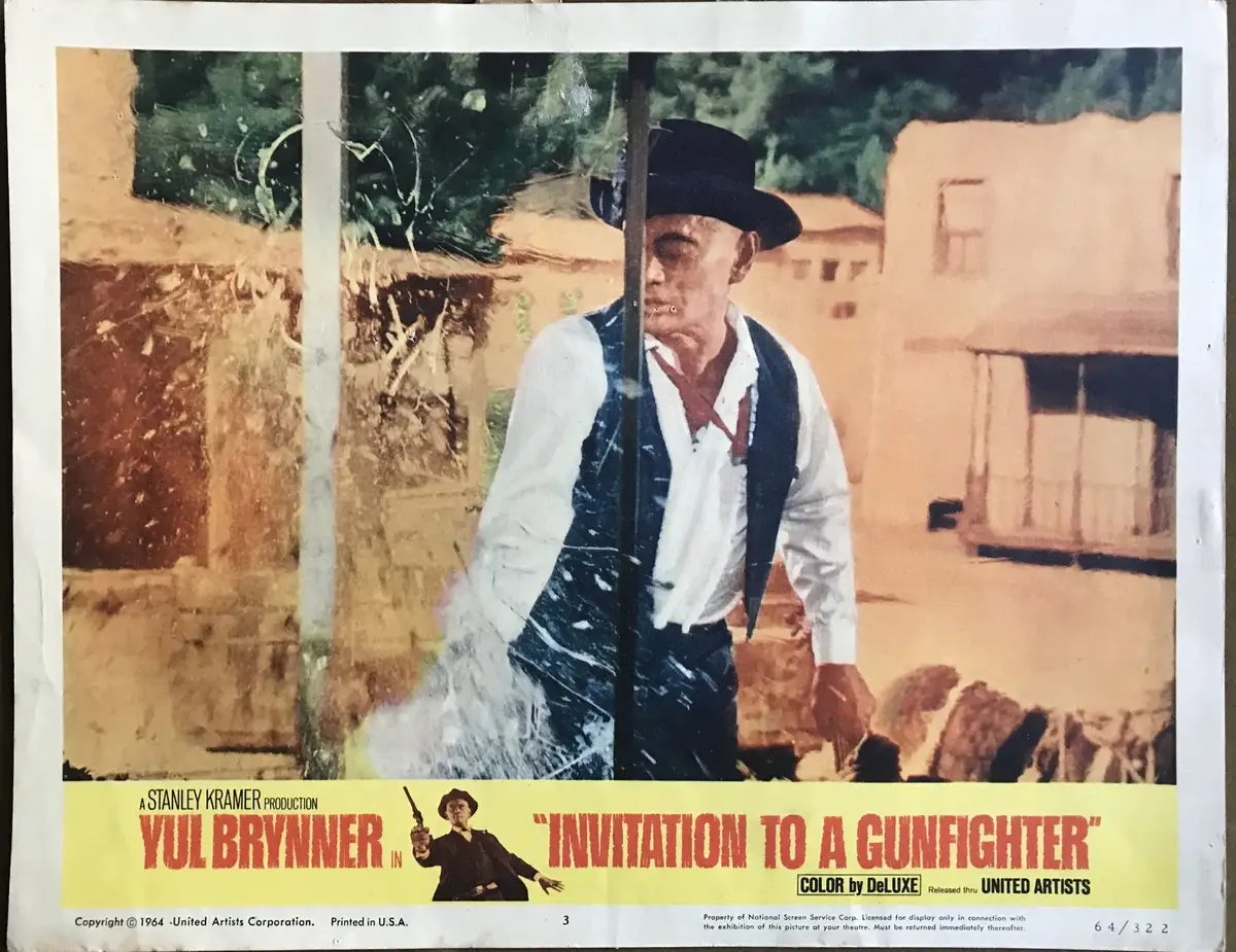 Invitation to a Gunfighter Lobby Card Set Of 8