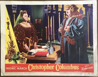 Christopher Columbus Lobby Cards (7) image 2