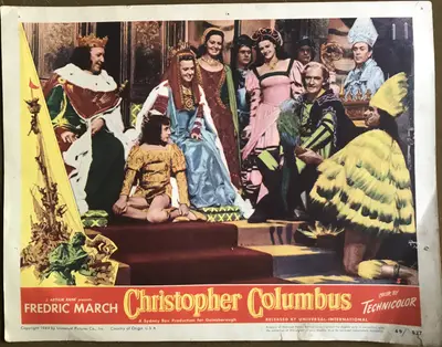 Christopher Columbus Lobby Cards (7) image 3