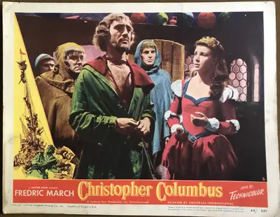 Christopher Columbus Lobby Cards (7) image 4