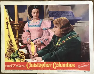 Christopher Columbus Lobby Cards (7) image 5