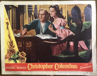 Christopher Columbus Lobby Cards (7) image 6
