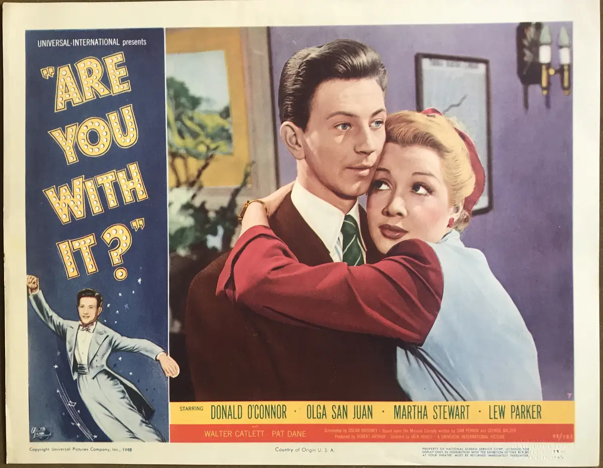 Are You With It? Lobby Cards (6)