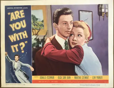 Are You With It? Lobby Cards (6) image 1