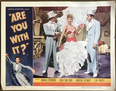 Are You With It? Lobby Cards (6) image 3
