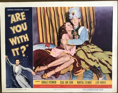 Are You With It? Lobby Cards (6) image 4
