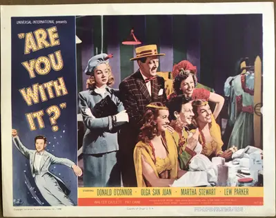 Are You With It? Lobby Cards (6) image 5