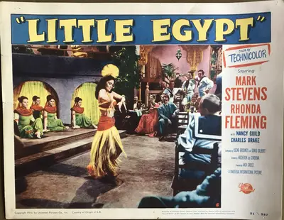 Little Egypt Lobby Cards (6) image 2