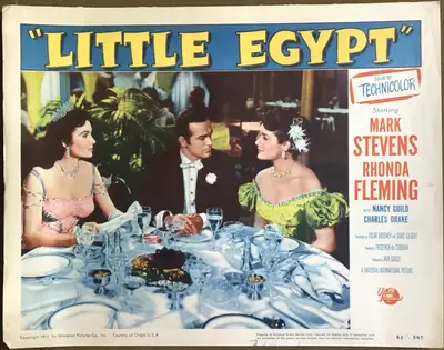 Little Egypt Lobby Cards (6) image 3