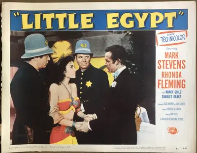 Little Egypt Lobby Cards (6) image 4