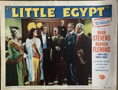Little Egypt Lobby Cards (6) image 6