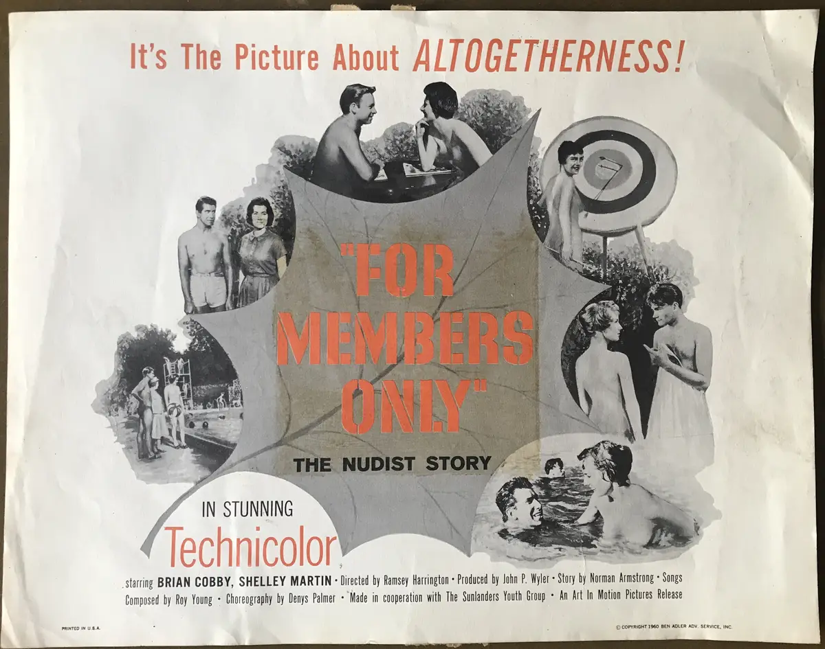 For Members Only Lobby Cards (4)