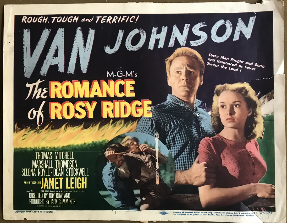 Romance of Rosy Ridge Title Card