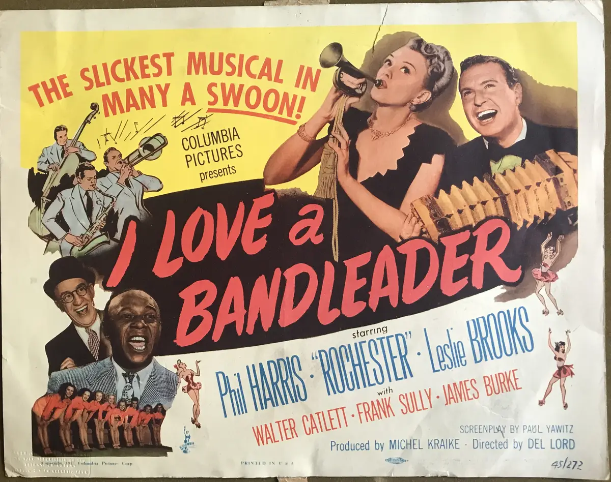 I Love a Bandleader Lobby Cards (2)