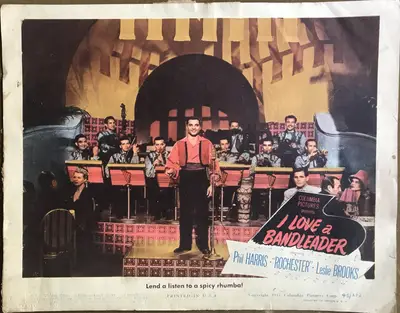 I Love a Bandleader Lobby Cards (2) image 2