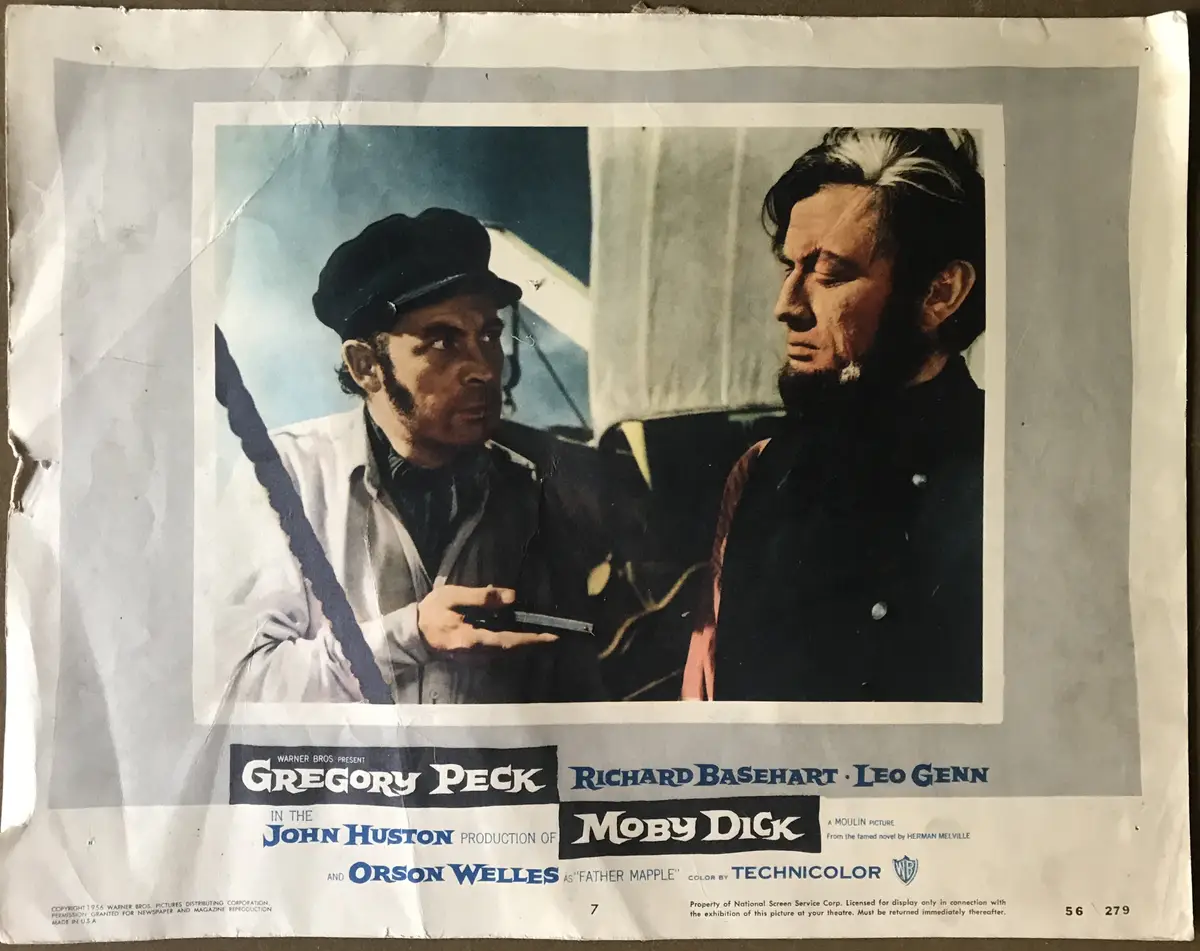Moby Dick Lobby Card