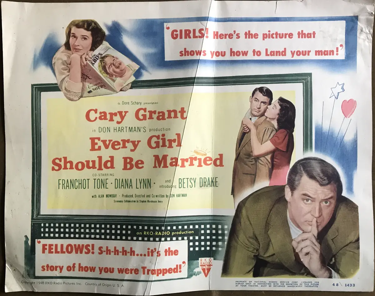 Every Girl Should Be Married Lobby Cards (3)