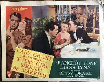 Every Girl Should Be Married Lobby Cards (3) image 2