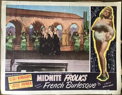 Midnight Frolics Lobby Cards (6) image 3