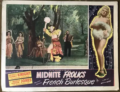 Midnight Frolics Lobby Cards (6) image 5