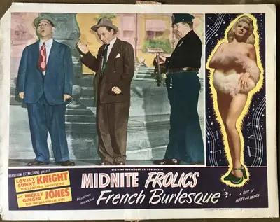 Midnight Frolics Lobby Cards (6) image 6