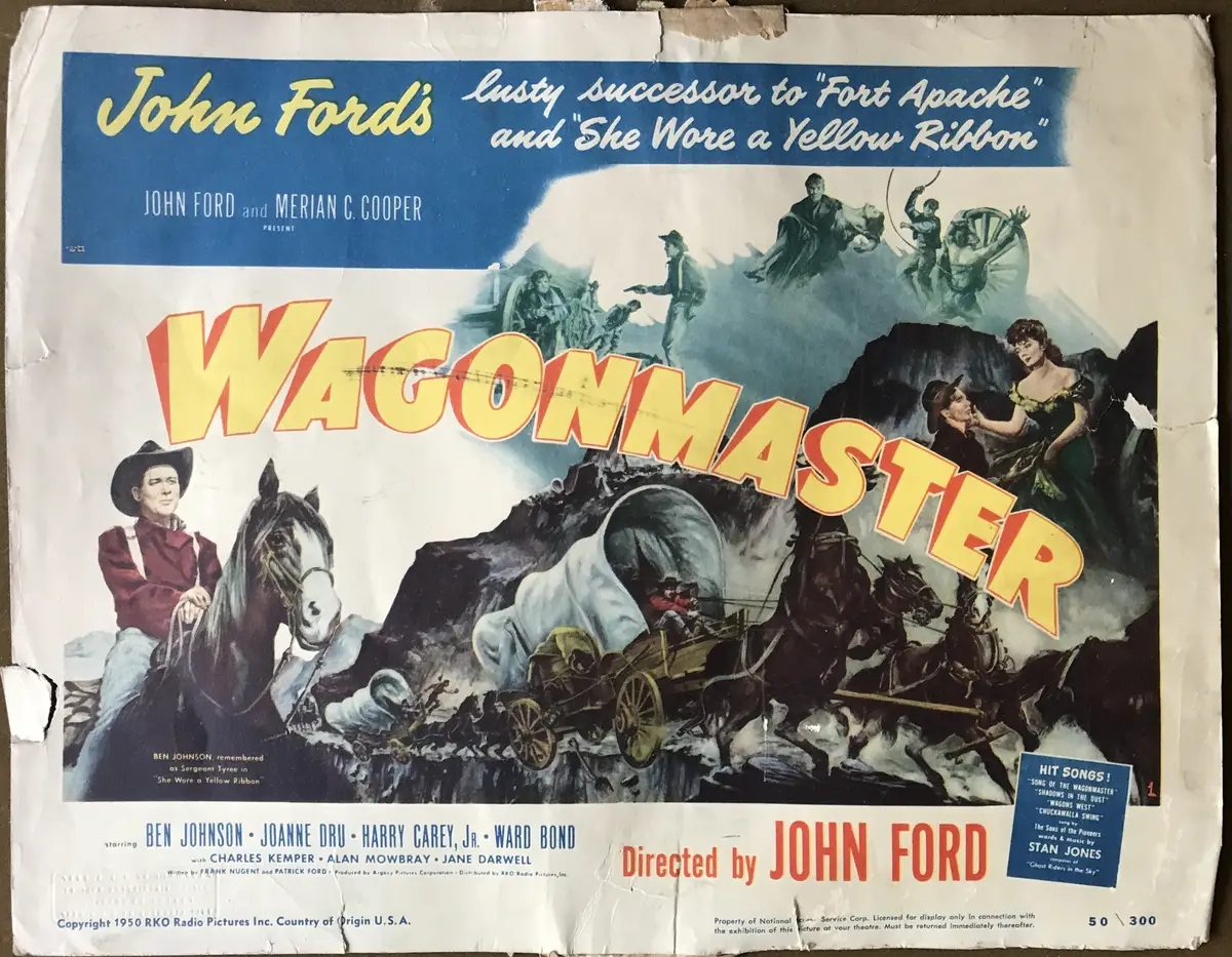 Wagon Master Lobby Cards (6)