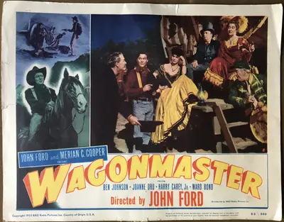 Wagon Master Lobby Cards (6) image 2