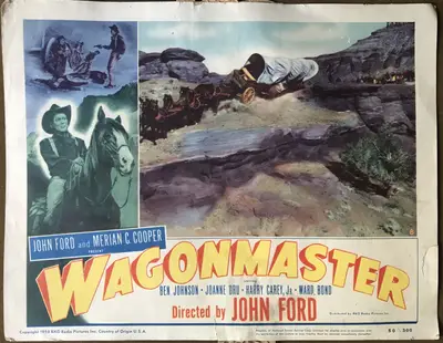 Wagon Master Lobby Cards (6) image 5
