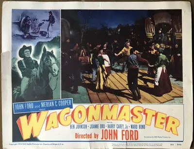 Wagon Master Lobby Cards (6) image 6