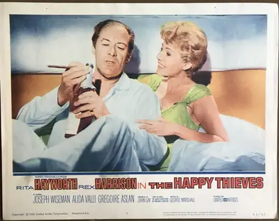 Happy Thieves Lobby Card Set Of 8 image 1