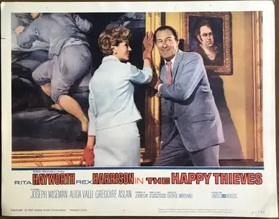 Happy Thieves Lobby Card Set Of 8 image 2