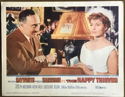 Happy Thieves Lobby Card Set Of 8 image 7