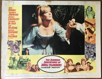Amorous Adventures of Moll Flanders Lobby Cards (6) image 1