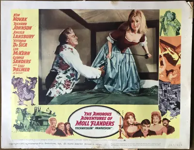 Amorous Adventures of Moll Flanders Lobby Cards (6) image 2