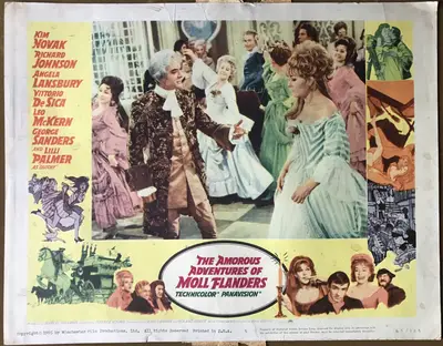 Amorous Adventures of Moll Flanders Lobby Cards (6) image 5