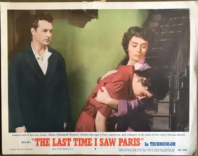 Last Time I Saw Paris Lobby Cards (4) image 3