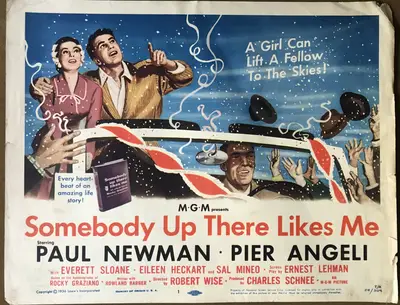 Somebody Up There Likes Me Lobby Cards (4) image 1