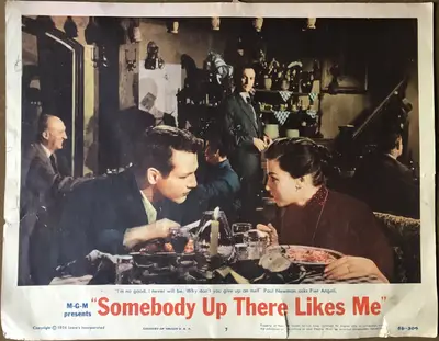 Somebody Up There Likes Me Lobby Cards (4) image 4